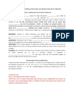 Modelo - Solicitud - Autorización - Salida de Un Menor - Juzgado