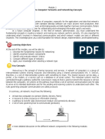 Module 1 - Introduction To Computer Networks