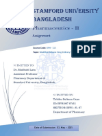 Modified Release Drug Delivery System Assignment