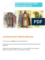 Como Eram As Roupas Nos Tempos Biblicos