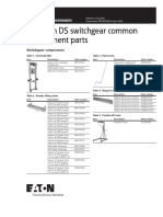 Magnum DS Switchgear Common Replacement Parts