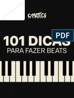 101 Dicas para Fazer Beats - Cymatics