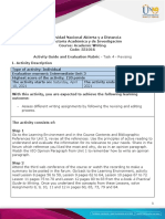 Rubrica Academic Task 4 - Revising