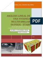 Informe Etabs Vivienda 04 Pisos