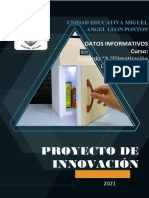 Proyecto Innovacion Sixto Cazco