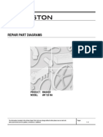 Repair Part Diagrams: Product: Washer Model: AW 125 NA