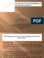 Filsafat - Esty - Pengembangan Nilai Untuk Pendidikan Manusia Seutuhnya