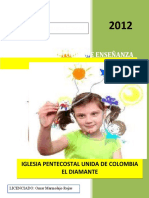 E. MODELOS Y METODOS DE ENSEÑANZA para Escuela Dominical 2012