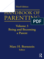 Handbook of Parenting - Volume 3 - Being and Becoming A Parent