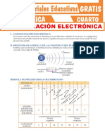 Configuración Electrónica para Cuarto Grado de Secundaria