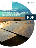 WBCSD Corporate Renewable PPAs-In India-Market and Policy Update