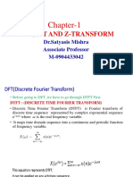 Chapter-1, DFT and FFT, Z-Transform