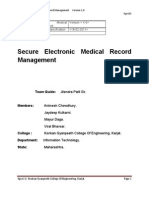 Srs-Secure Electronic Medical Record