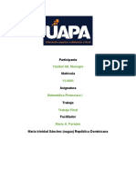 Matematica Financiera Trabajo Final