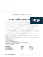 Technical Data Sheet: H.E.N.E. Hard Chrome Process