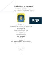 Informe Del Modelamiento Estructural de Un Reservorio