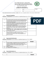 Enabling Assessment in Probability Distribution