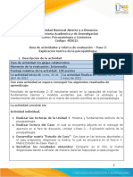 Fase Historia y Corrientes de La Psicología Social