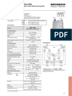 Dtma-Umts-12-Aisg-Cwa: Fullband Double Dual Duplex Tower Mounted Amplifi Er (Masthead Amplifi Er)