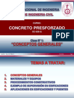 Conc. Presforzado - Uni - Clase1