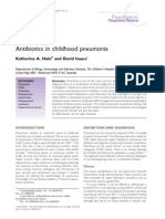 Antibioticoterapia Na Pneumonia Pediátrica 2006