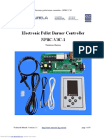 Electronic Pellet Burner Controller - NPBC-V3C