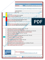 Unit - 10 Exercises (Answers) : English Grammar in Use - 5 Edition