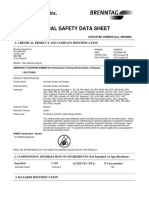 Material Safety Data Sheet: 1. Chemical Product and Company Identification