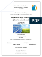 Etude Et Dimensionnement D'un Système de Pompage Solaire