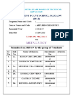 2nd Sem Chemestry