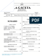 La Gaceta: Sumario