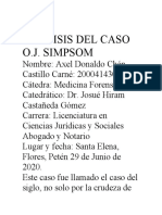 Analisis Del Caso O.J Simpson