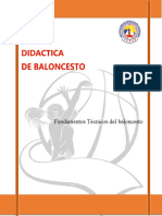 BALONCESTO CARTILLA Tomo I II