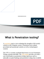 Certified Penetration Tester