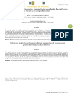 Análise Do Comportamento e Neurociência - Ampliação Da Explicação