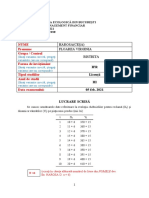 Examen Econometrie (5 Feb. 2021)