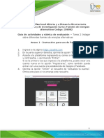 Anexo 1. Instructivo para El Uso de Padlet - Tarea 2 - Indagar Sobre Diferentes Fuentes de Energías Alternativas