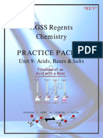 Notes - Unit of Acid and Bases - Answer Key Packet