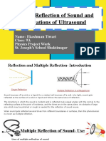 Multiple Reflection of Sound and Applications of Ultrasound