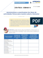 10 Sem E.fisica Reconocemos y Practicamos Tipos Ac - Fisicas 3roy4to