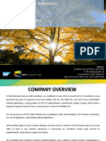 Company Overview (PT 360 Teknologi Indonesia)