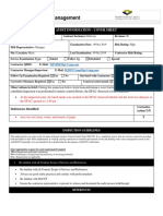 Facilities Management: Audit Information - Cover Sheet