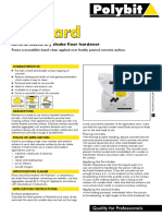 Polyhard: Mineral Based Dry Shake Floor Hardener