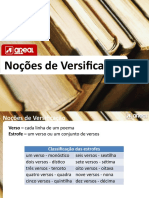 Nocoes de Versificacao