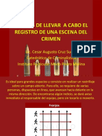 Registro de Escena Del Crimen