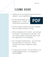 Welcome Guide