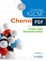 Cambridge IGCSE Chemistry Study and Revision Guide