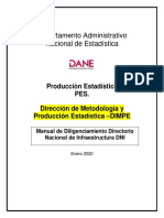 Manual de Diligenciamiento Directorio Nacional de Infraestructura DNI Ver 2.0