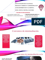 Convenios de Intermediacion Canales de Distribucion