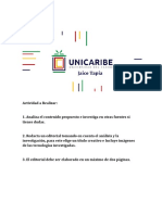 Lengua Española I (Actividad Numero 2 - Unidad 1)